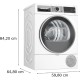 ΣΤΕΓΝΩΤΗΡΙΟ ΕΛΕΥΘΕΡΟ 60CM BOSCH WQG243B9GR S6 (9KG / C)